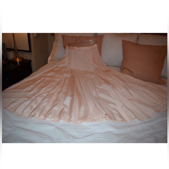 💕Aryn K. Ballerina Pink High-Waisted Maxi Skirt, size small, circa 2011💕 - Picture 4 of 16